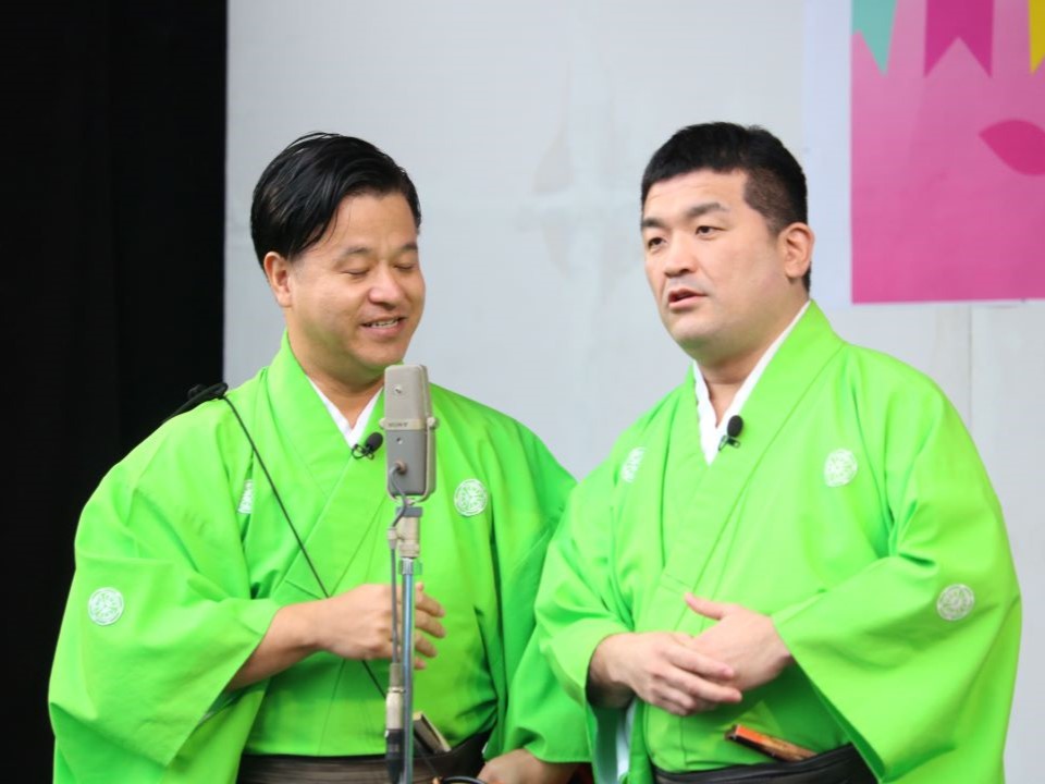 あびこ祭ステージすゑひろがりず