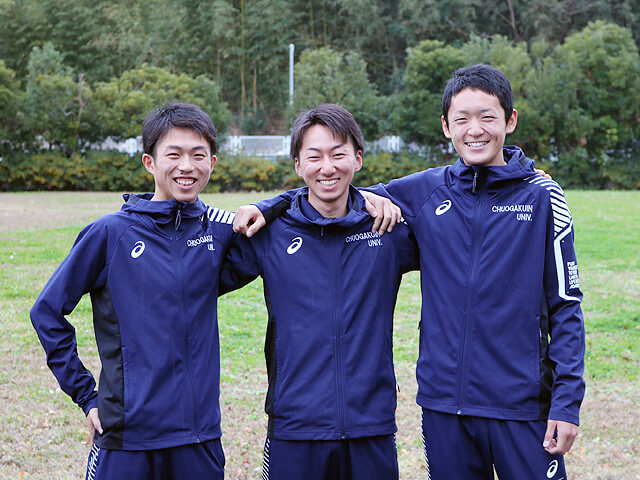 左から、杉山くん、赤井くん、川村くん