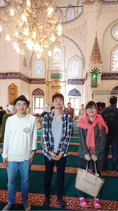黒川先生宗教学モスク訪問3