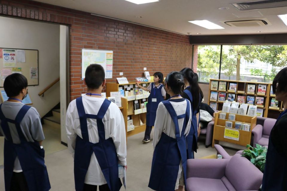 図書館インターンシップ１日目