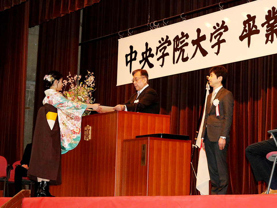 2025年度卒業式法学部