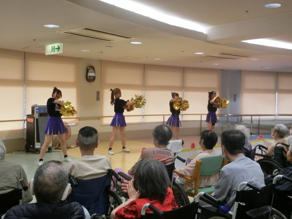 20260722チアリーディング部（我孫子市ロイヤルケアセンター） (4)
