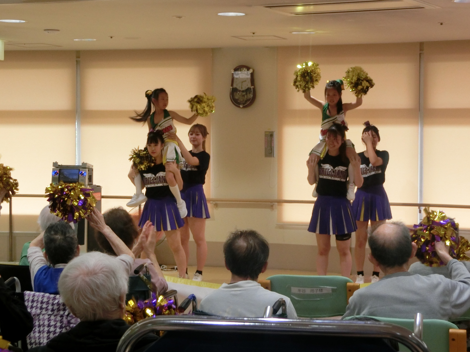 20260722チアリーディング部（我孫子市ロイヤルケアセンター） (5)