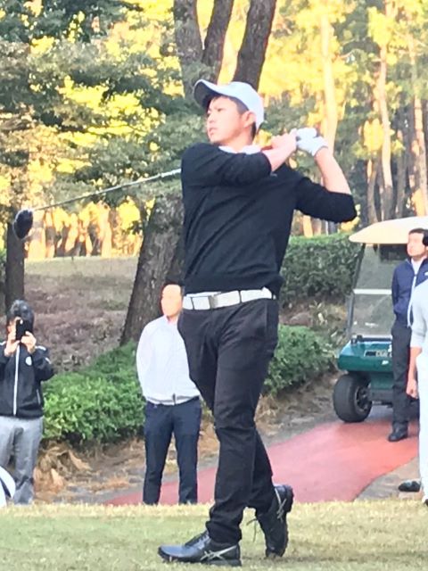 ゴルフ部_遠藤選手