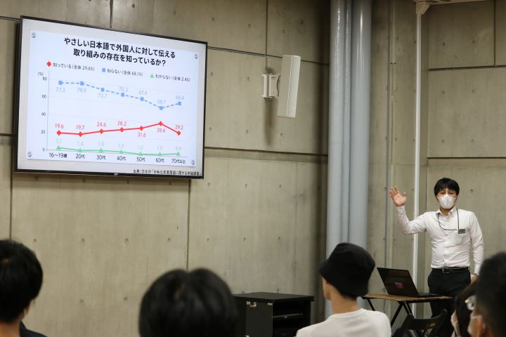 03_田中ゼミ「東日本旅客鉄道株式会社(JR東日本)我孫子運輸区の方々によるやさしい日本語講演会」実施報告