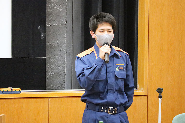 01_公務員論「我孫子市消防本部職員による特別講義」実施報告